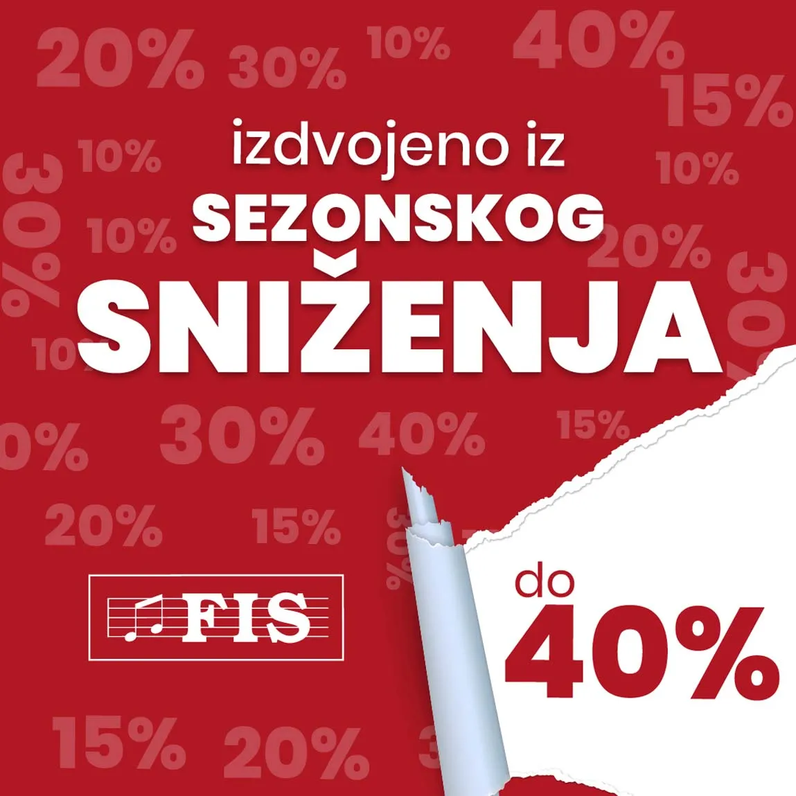 FIS Vitez - Izdvojeno iz SEZONSKOG SNIŽENJA - Velika akcija sa popustima!